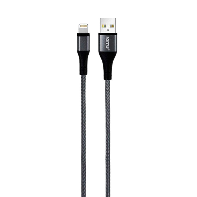کابل آیفونی فست شارژ Nitu NC123 2.4A 1.2m