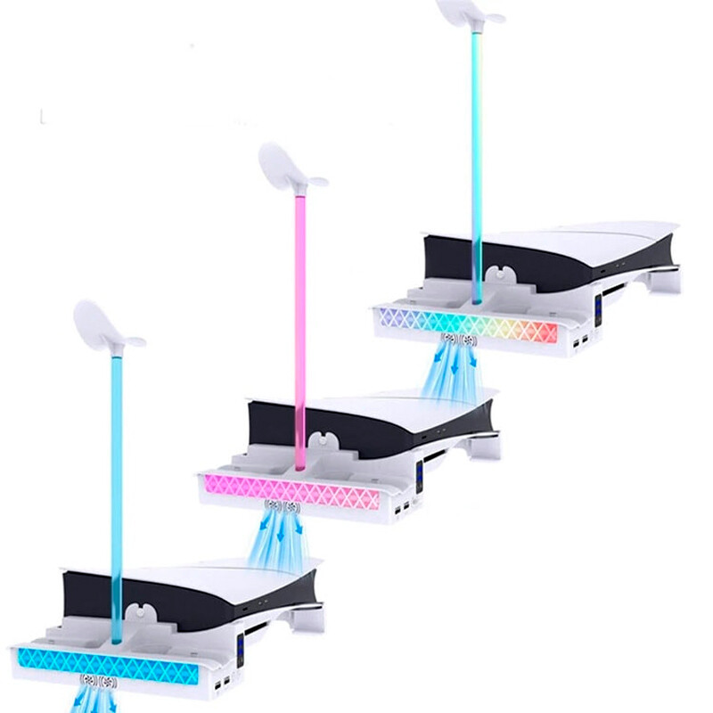 خنک کننده و شارژر دسته Pgtech GP-533 PS5 Slim