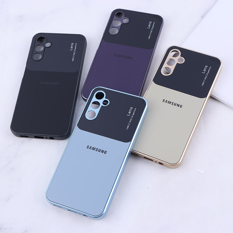 قاب PVD Lens Aperture سامسونگ Galaxy A14 4G / A14 5G محافظ لنزدار برجسته