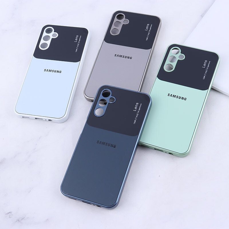 قاب PVD Lens Aperture سامسونگ Galaxy A14 4G / A14 5G محافظ لنزدار برجسته