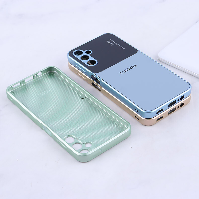 قاب PVD Lens Aperture سامسونگ Galaxy A14 4G / A14 5G محافظ لنزدار برجسته