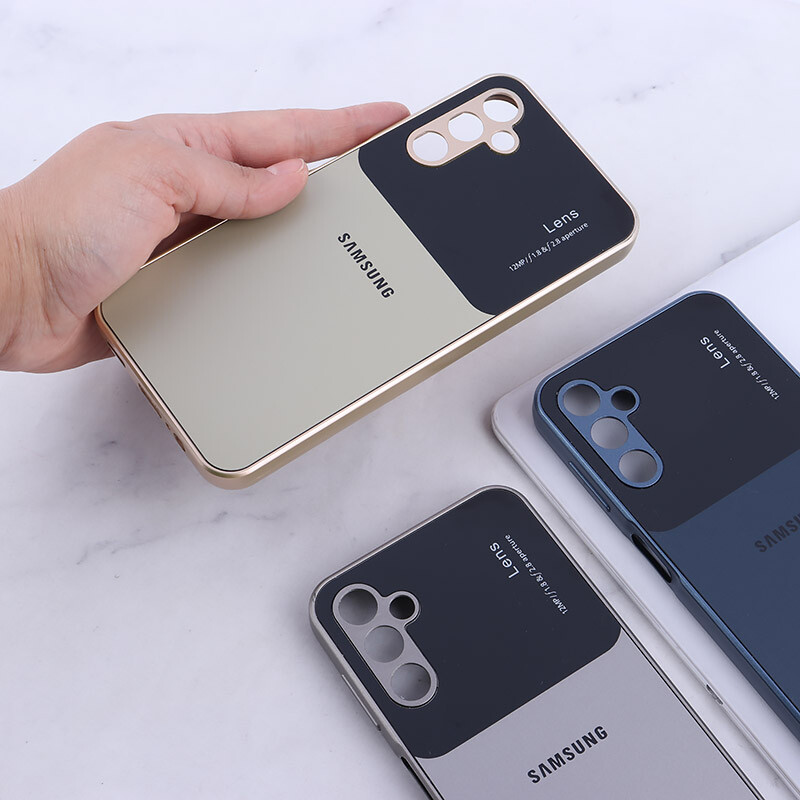قاب PVD Lens Aperture سامسونگ Galaxy A14 4G / A14 5G محافظ لنزدار برجسته