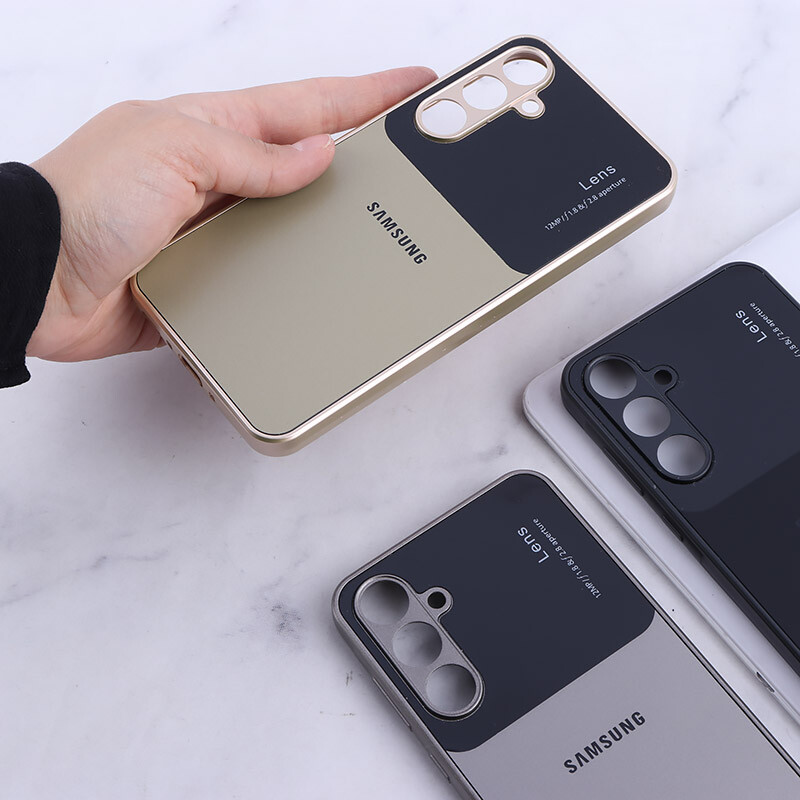 قاب PVD Lens Aperture سامسونگ Galaxy A35 محافظ لنزدار برجسته