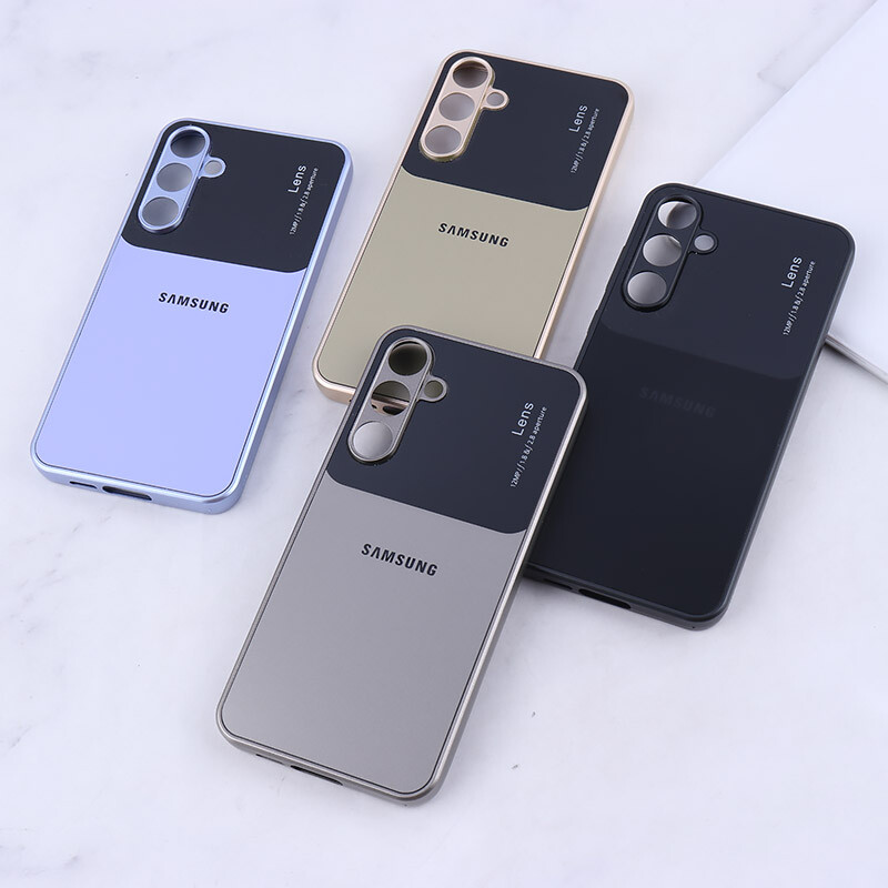 قاب PVD Lens Aperture سامسونگ Galaxy A55 محافظ لنزدار برجسته