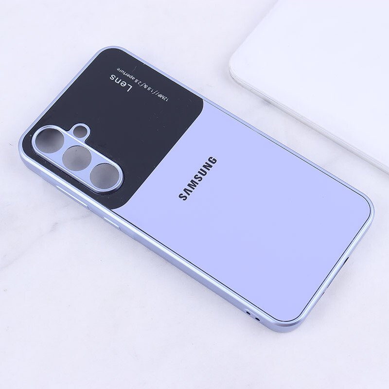 قاب PVD Lens Aperture سامسونگ Galaxy A55 محافظ لنزدار برجسته