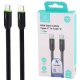 کابل تبدیل فست شارژ Usams SJ734 Type-C To Type-C 60W 1m
