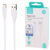 کابل تایپ سی فست شارژ Usams SJ714 3A 1m