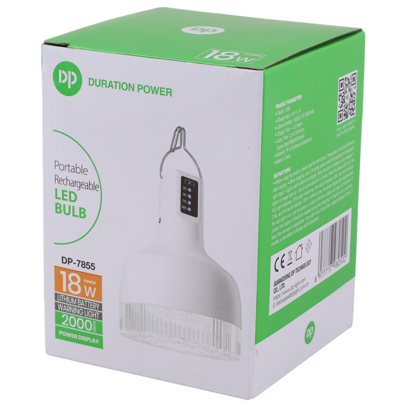 لامپ آویزدار شارژی DP.LED Light DP-7855 18W