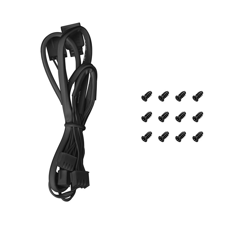 فن کیس دیپ کول DeepCool FD12 ARGB Black 12*12 بسته 3 عددی