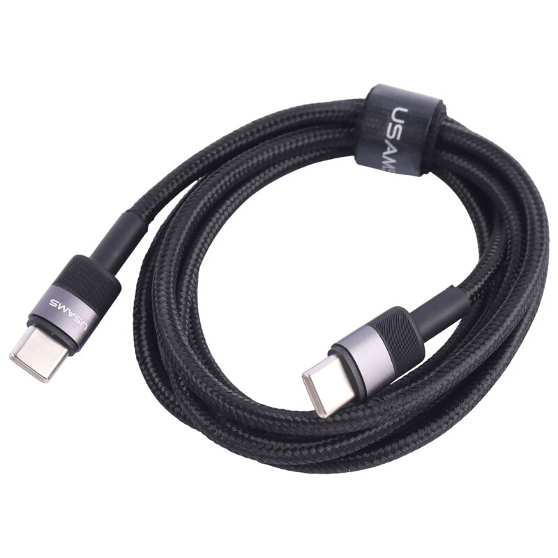 کابل تبدیل فست شارژ Usams SJ724 Type-C to Type-C 60W 1.2m