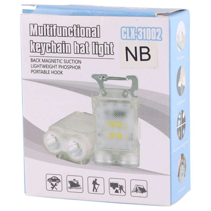 چراغ کمپینگ گیره دار چند نور CLX-31002