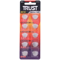 باتری سکه ای Trust AG10 بسته 10 عددی