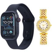 ساعت هوشمند H58 Plus 46mm + یک عدد ساعت عقربه ای زنانه