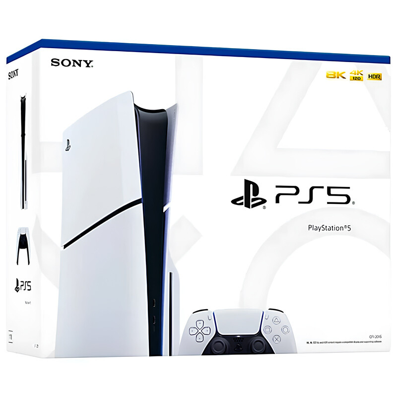 جعبه خالی کنسول PS5 Slim رویی