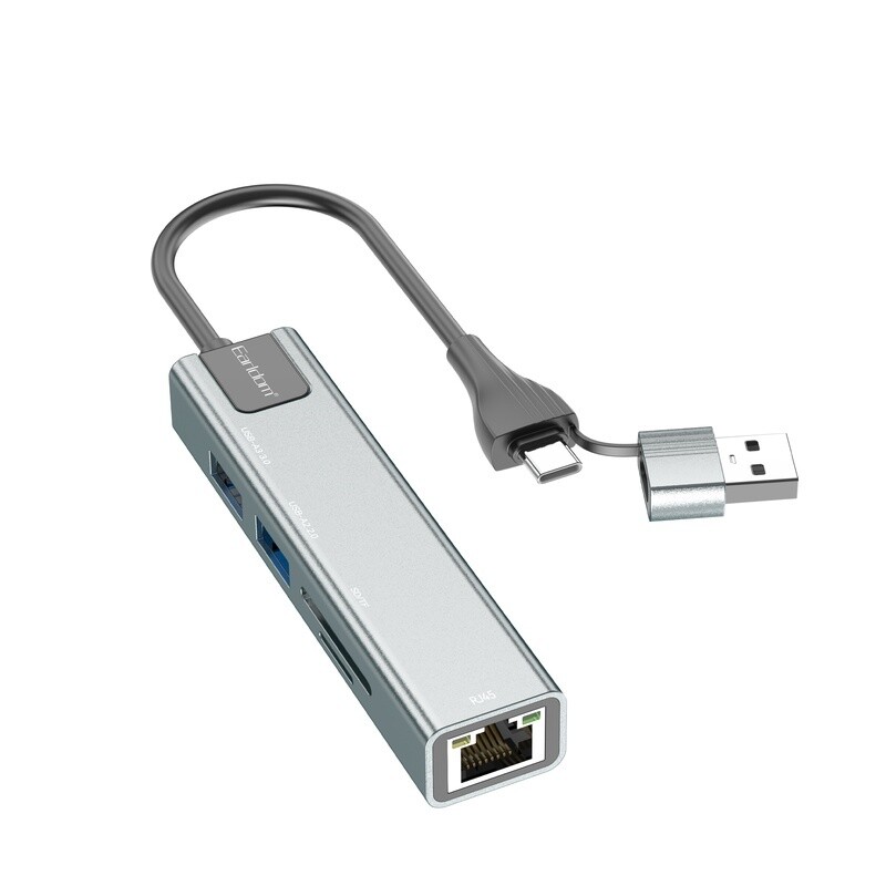 هاب 5 پورت Type-C /USB ارلدام ET-HUB24