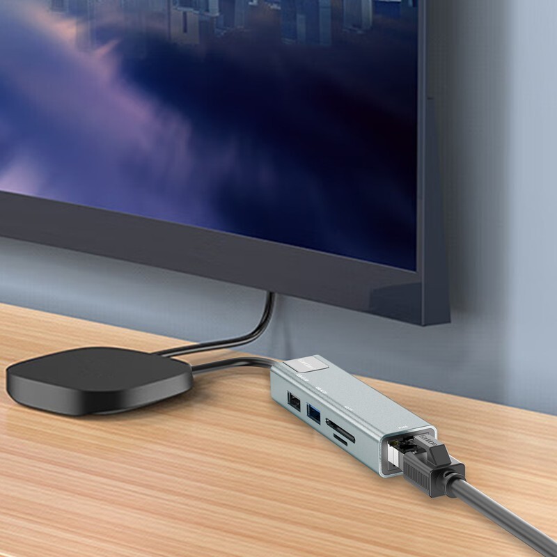 هاب 5 پورت Type-C /USB ارلدام ET-HUB24