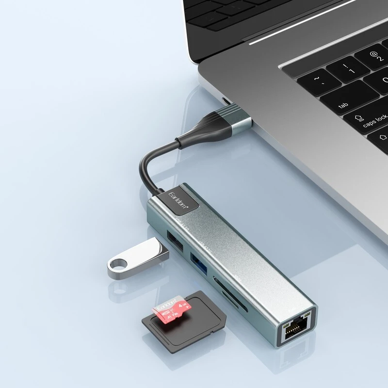 هاب 5 پورت Type-C /USB ارلدام ET-HUB24