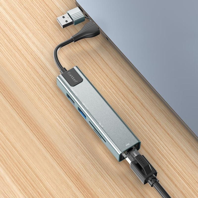 هاب 5 پورت Type-C /USB ارلدام ET-HUB24