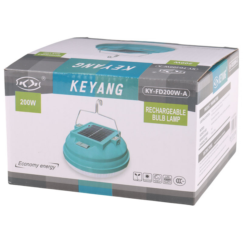 لامپ آویزدار شارژی خورشیدی Keyang KY-FD200W-A