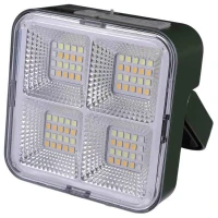 پروژکتور ال ای دی شارژی 30 وات QZ-D02 + پنل خورشیدی