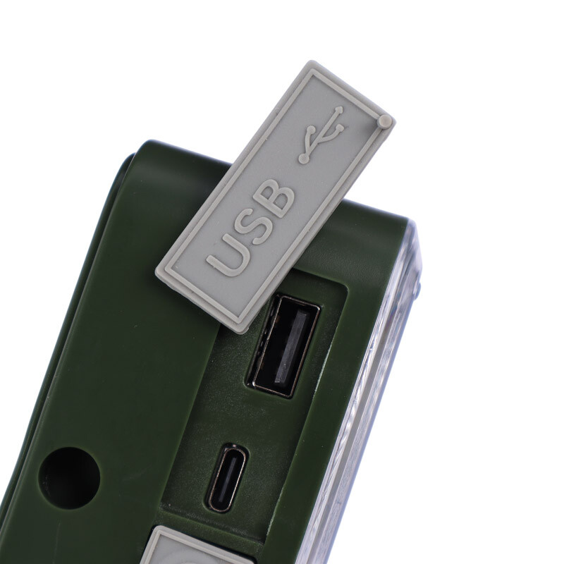 پروژکتور ال ای دی شارژی 30 وات QZ-D02 + پنل خورشیدی