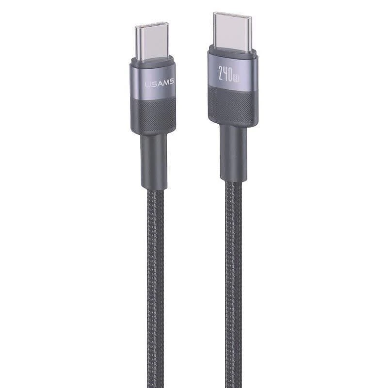 کابل تبدیل فست شارژ Usams SJ727 Type-C To Type-C 240W 1.2m
