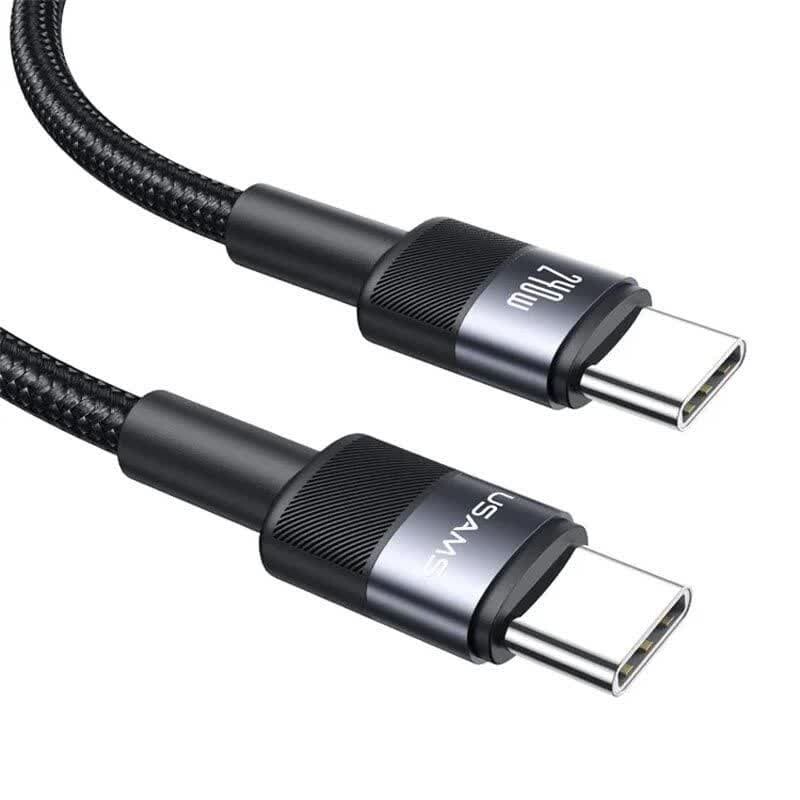 کابل تبدیل فست شارژ Usams SJ727 Type-C To Type-C 240W 1.2m