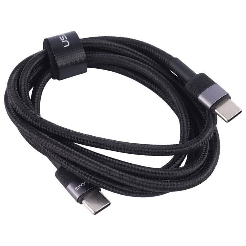 کابل تبدیل فست شارژ Usams SJ727 Type-C To Type-C 240W 1.2m