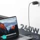 کابل تبدیل فست شارژ Usams SJ727 Type-C To Type-C 240W 1.2m