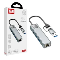 هاب 4 پورت Type-C /USB ارلدام ET-HUB23