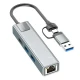 هاب 4 پورت Type-C /USB ارلدام ET-HUB23