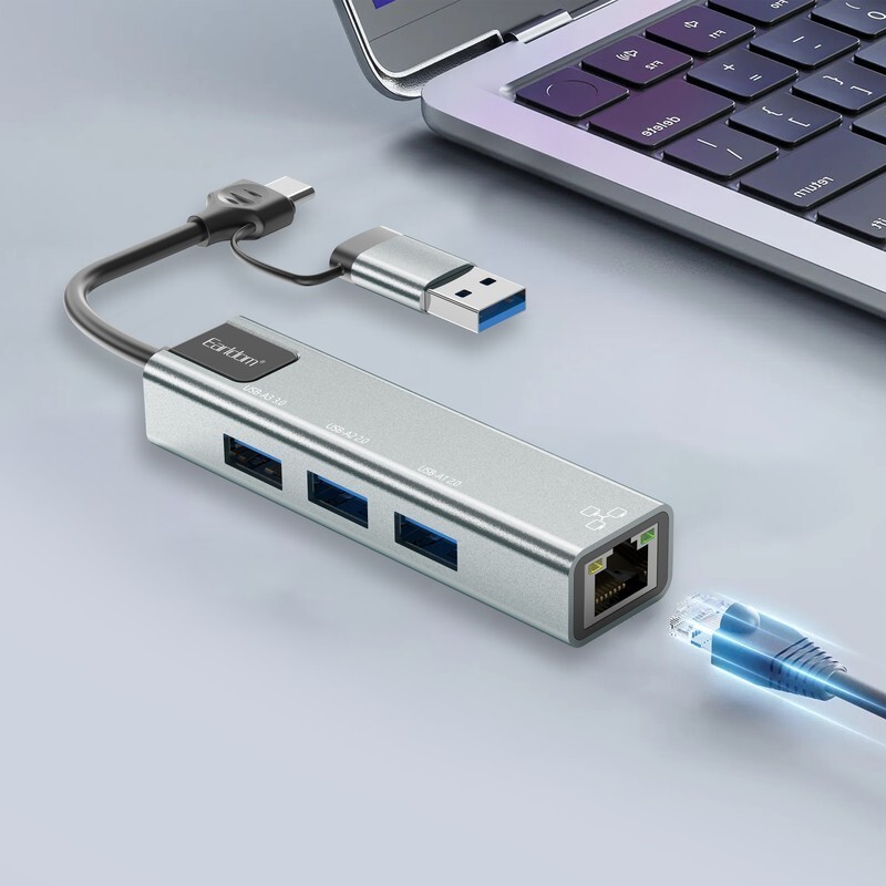هاب 4 پورت Type-C /USB ارلدام ET-HUB23