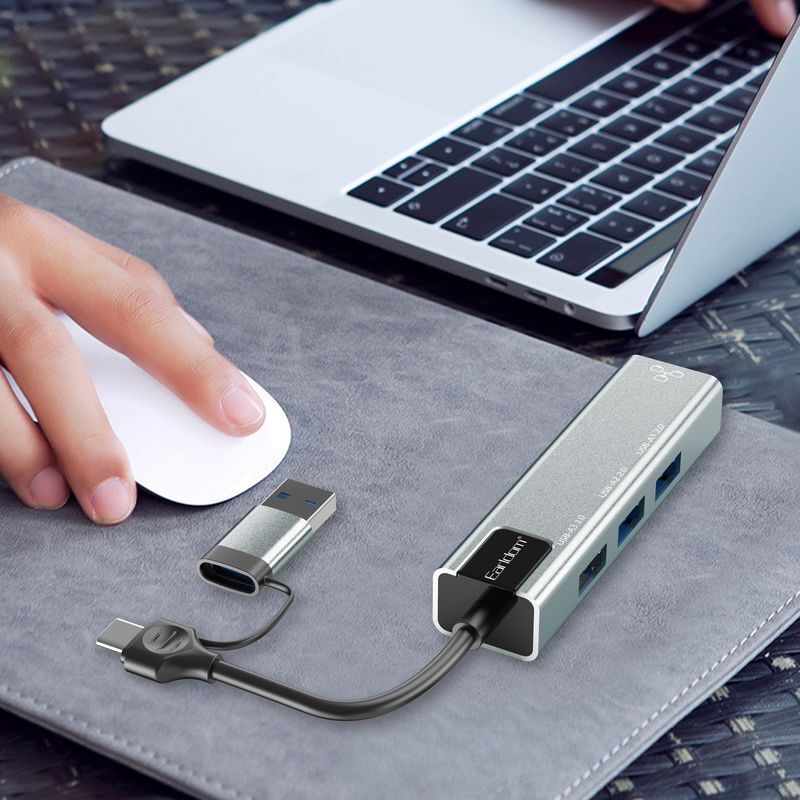 هاب 4 پورت Type-C /USB ارلدام ET-HUB23