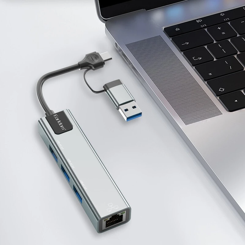 هاب 4 پورت Type-C /USB ارلدام ET-HUB23