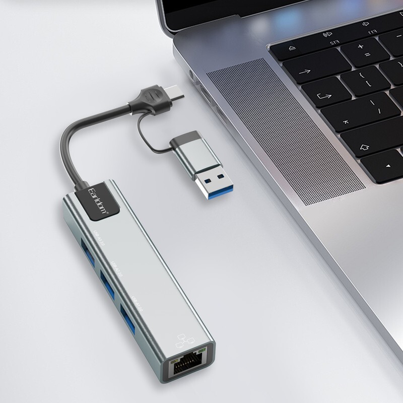 هاب 4 پورت Type-C /USB ارلدام ET-HUB23