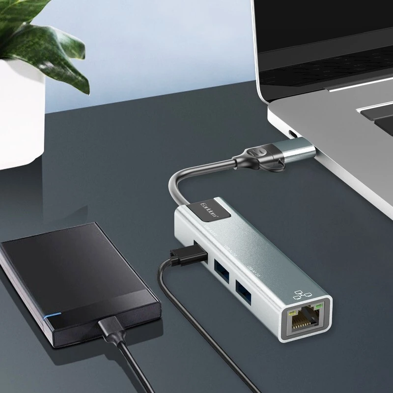 هاب 4 پورت Type-C /USB ارلدام ET-HUB23