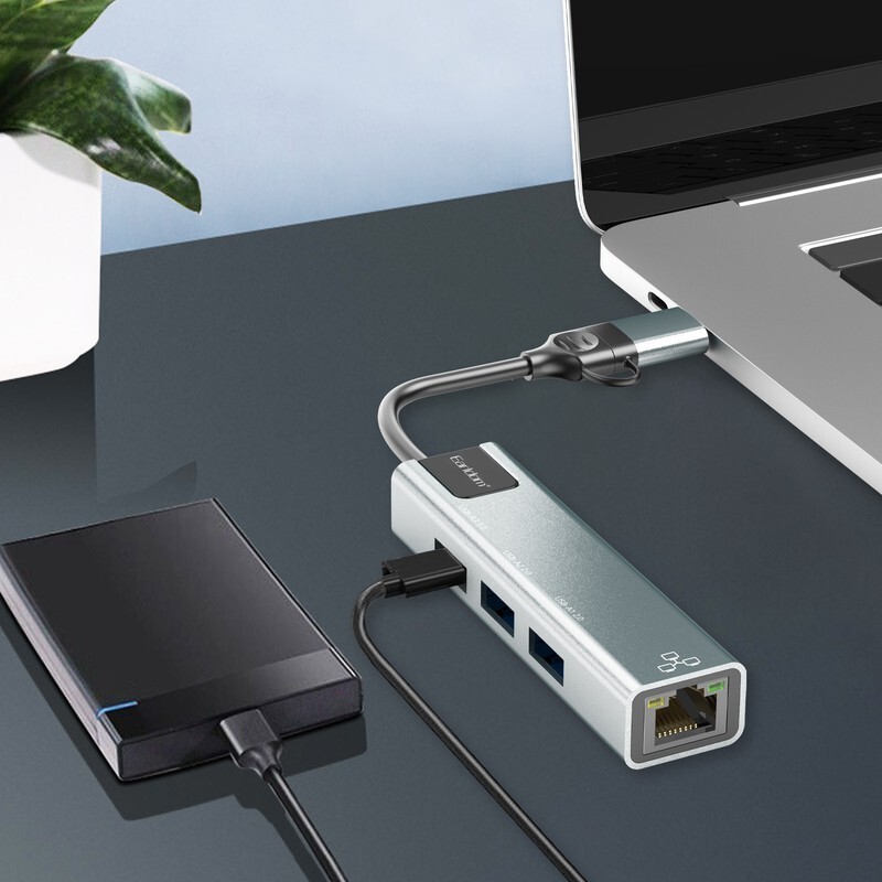 هاب 4 پورت Type-C /USB ارلدام ET-HUB23