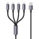 کابل چهار سر Usams SJ739 3A 15W 1.2m