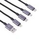 کابل چهار سر Usams SJ739 3A 15W 1.2m