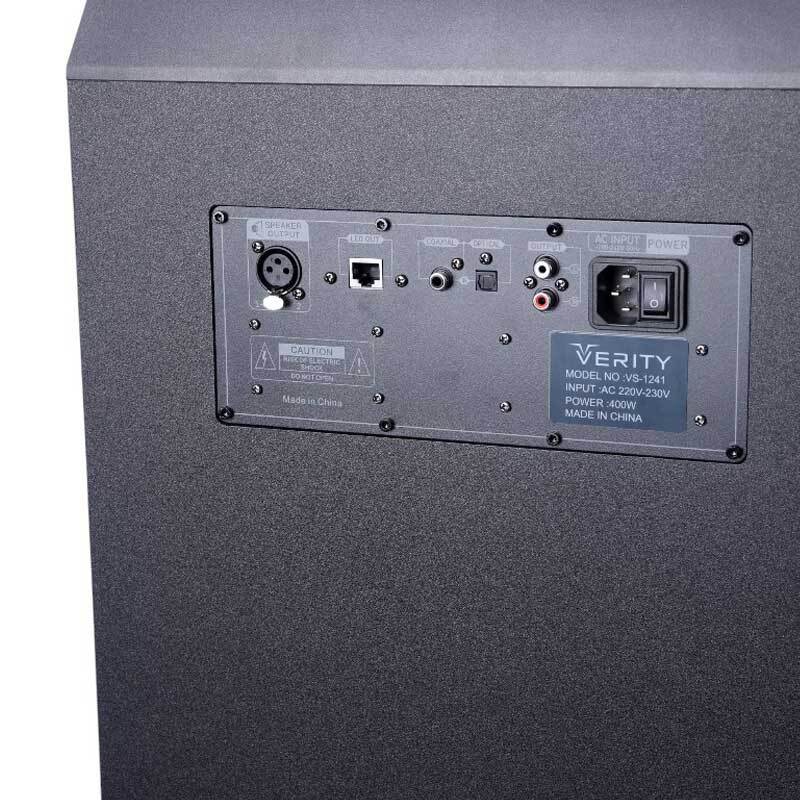 اسپیکر خانگی ایستاده Verity VS-1241 + میکروفون و ریموت کنترل