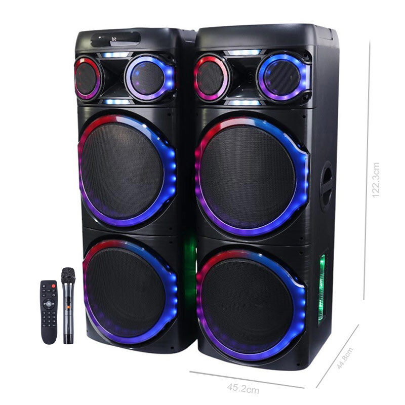 اسپیکر خانگی ایستاده Verity VS-1243 + میکروفون و ریموت کنترل