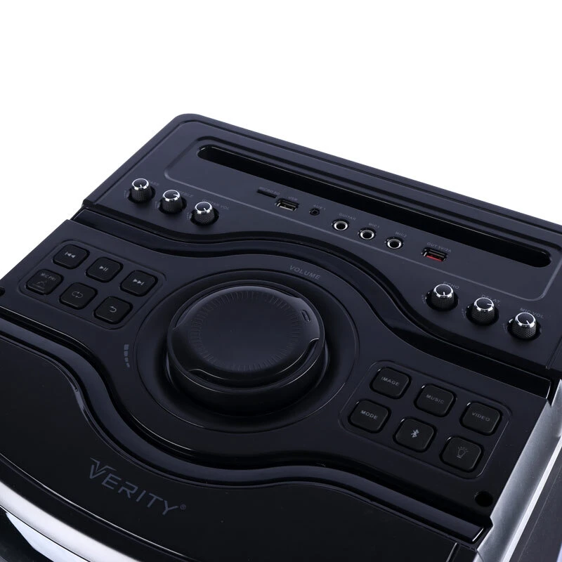 اسپیکر خانگی ایستاده Verity VS-1243 + میکروفون و ریموت کنترل