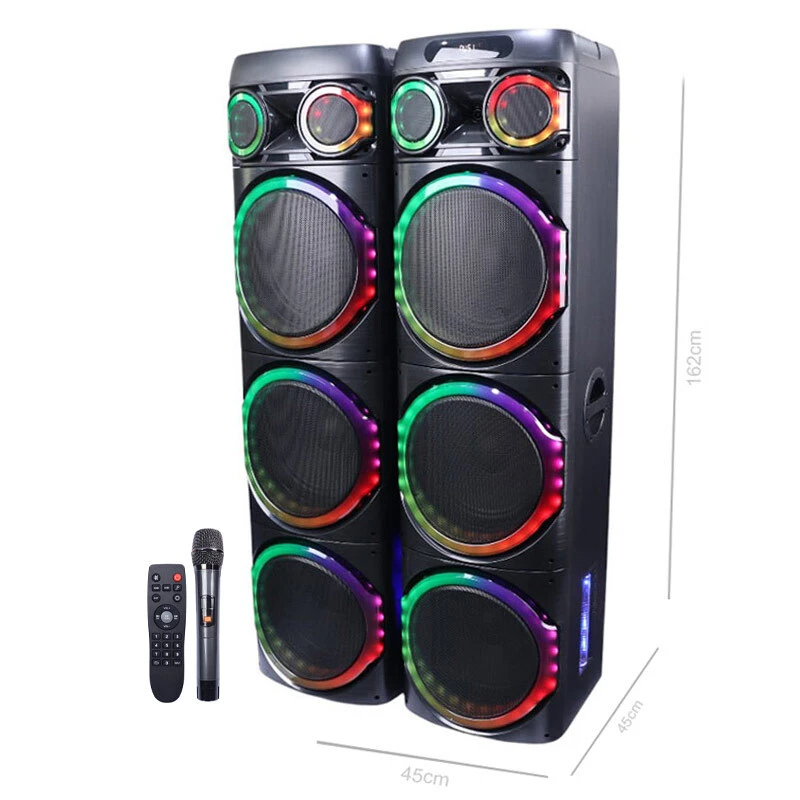 اسپیکر خانگی ایستاده Verity VS-1260 + میکروفون و ریموت کنترل