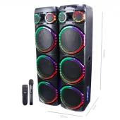 اسپیکر خانگی ایستاده Verity VS-1260 + میکروفون و ریموت کنترل