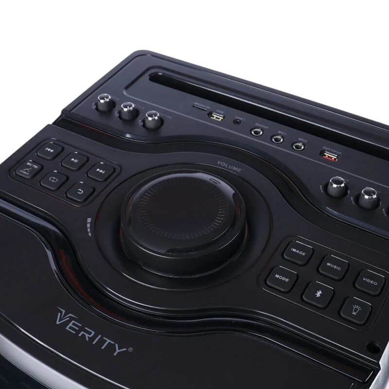 اسپیکر خانگی ایستاده Verity VS-1260 + میکروفون و ریموت کنترل