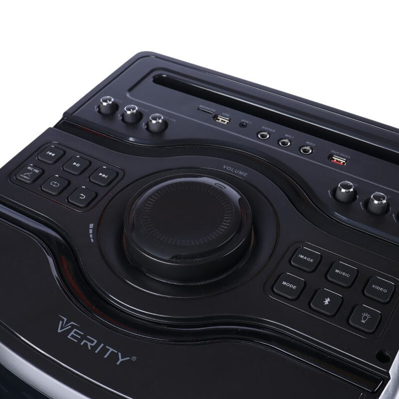 اسپیکر خانگی ایستاده Verity VS-1260 + میکروفون و ریموت کنترل