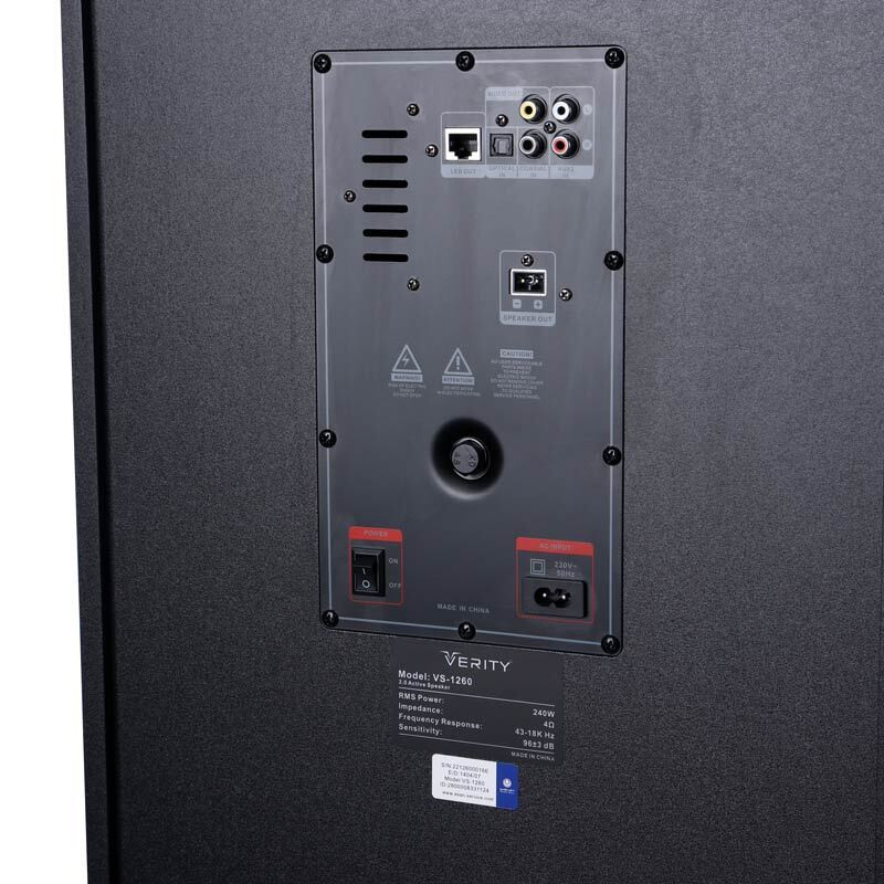 اسپیکر خانگی ایستاده Verity VS-1260 + میکروفون و ریموت کنترل
