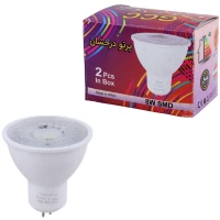 لامپ هالوژن 8 وات SMD پرتو درخشان پایه سوزنی بسته 2 عددی
