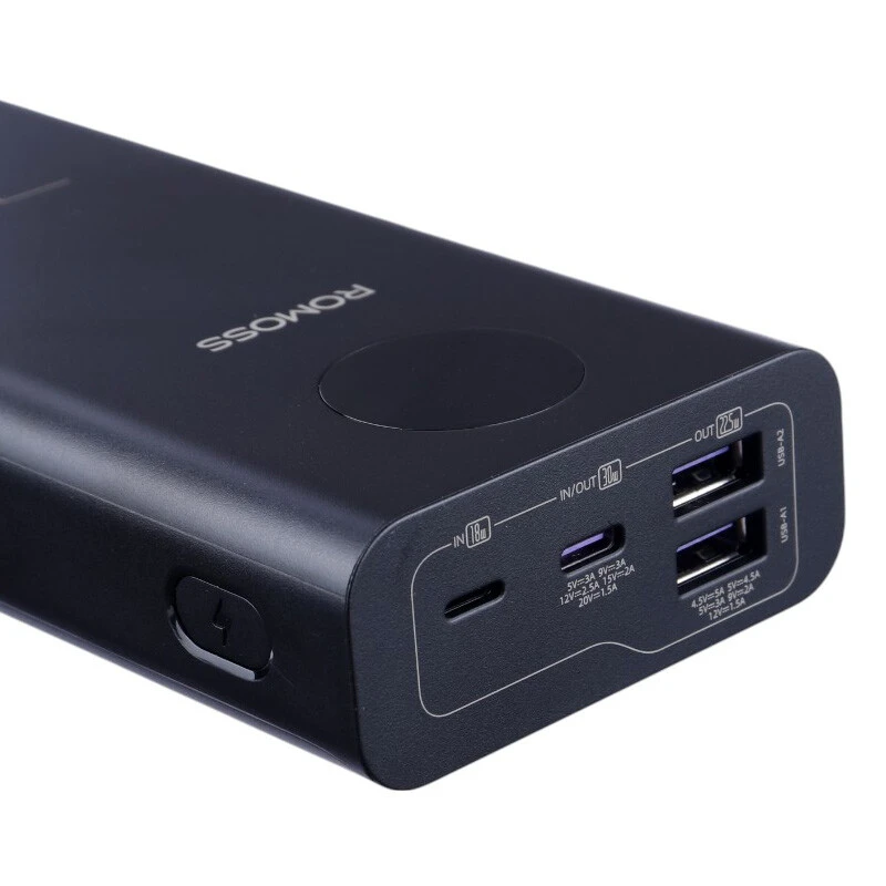 پاور بانک فست شارژ روموس PEA20-192 PD 30W ظرفیت 20000 میلی آمپر ساعت