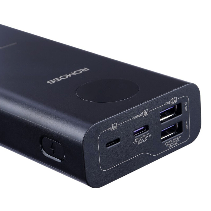 پاور بانک فست شارژ روموس PEA20-192 PD 30W ظرفیت 20000 میلی آمپر ساعت